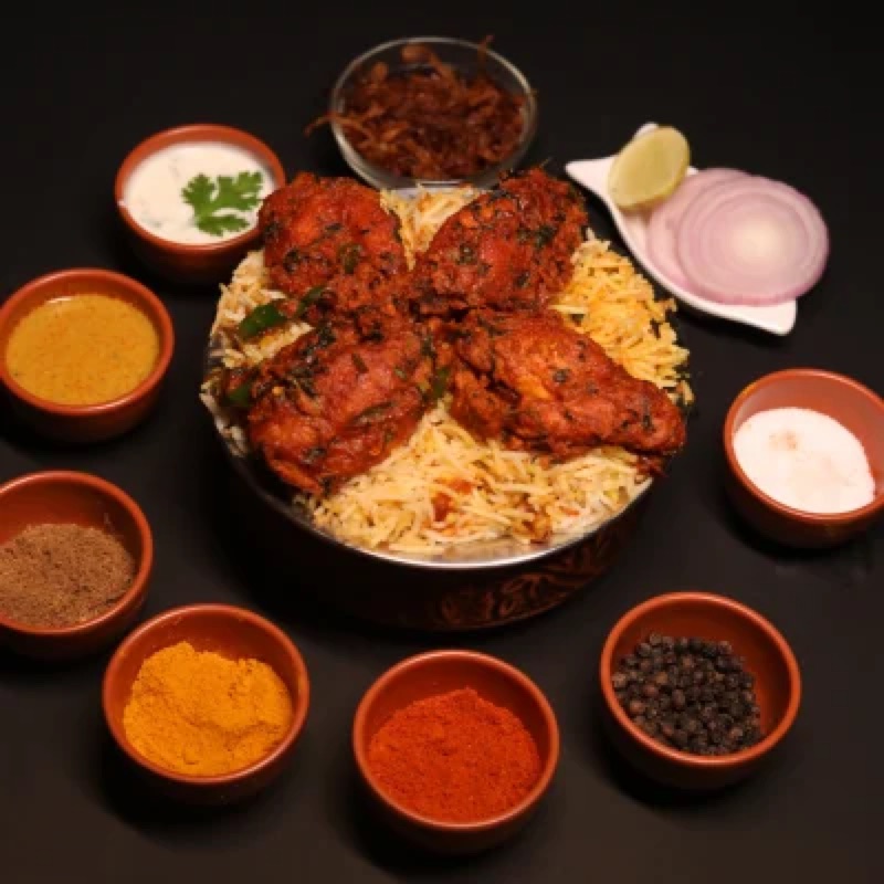 Chicken Fry Piece Biryani